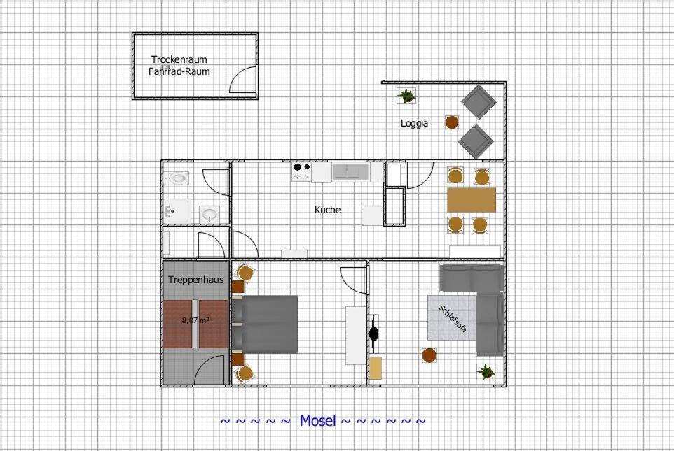 Ferienwohnung Loefer-Wasserblick Exteriér fotografie